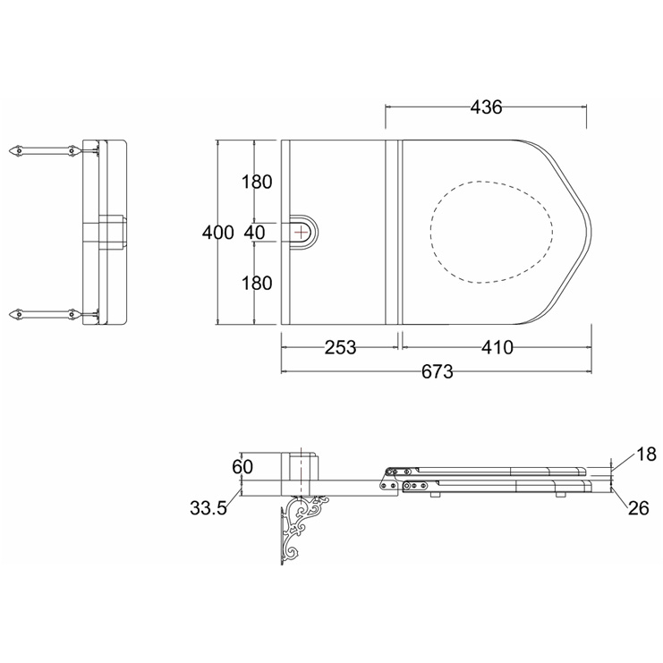 Фото Унитаз - стиль Английский - Купить в Интернет-магазине